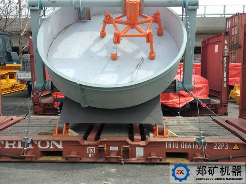 秘魯2.5米盤(pán)式成球機(jī)項(xiàng)目